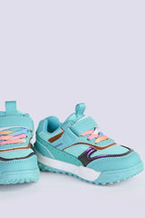 GIRLS MULTI COLORED SNEAKERS