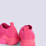 GIRLS KNIT SNEAKERS