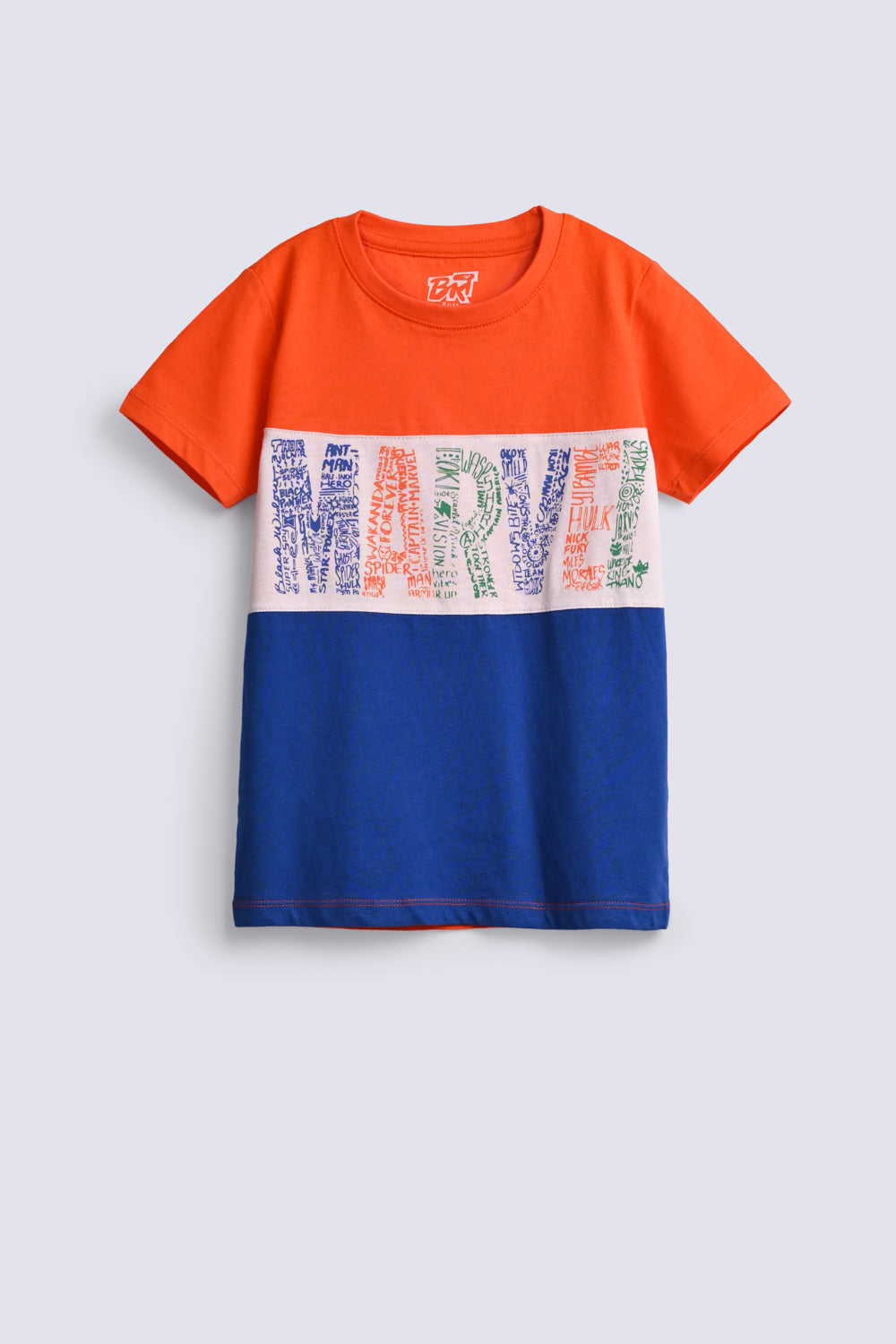 BOYS CUT & SEW PANEL TEE