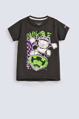 BOYS GARFIELD PRINTED TEE