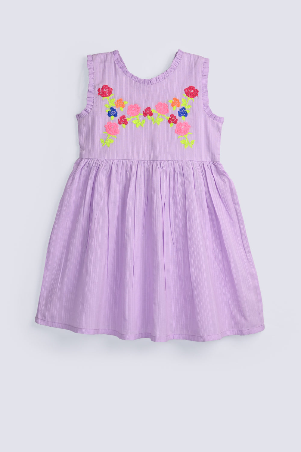 GIRLS EMBROIDERED DRESS