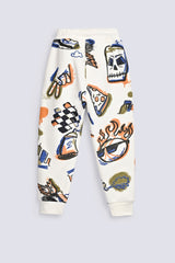 BOYS ROTARY PRINT JOGGER TROUSER