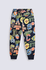 BOYS PRINTED JOGGER TROUSER