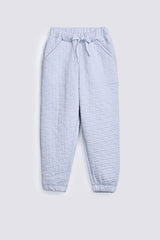 GIRLS SPECIAL KNIT JOGGER TROUSERS