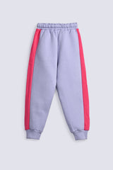 GIRLS SIDE PANEL JOGGER TROUSERS