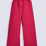 GIRLS SPECIAL KNIT TROUSERS