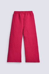 GIRLS SPECIAL KNIT TROUSERS