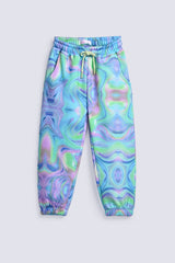 GIRLS TIE & DYE JOGGER TROUSERS