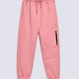 GIRLS JOGGER TROUSERS WITH ZIP POCKET