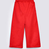 GIRLS SIDE PIPING LOOSE TROUSERS