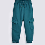 GIRLS CARGO JOGGER TROUSERS