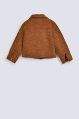 GIRLS TWEED SHORT JACKET