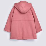 GIRLS HOODED DUFFLE COAT