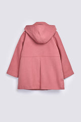 GIRLS HOODED DUFFLE COAT