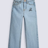 GIRLS SNOOPY LOOSE DENIM