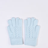 GIRLS KNITTED WARM GLOVES