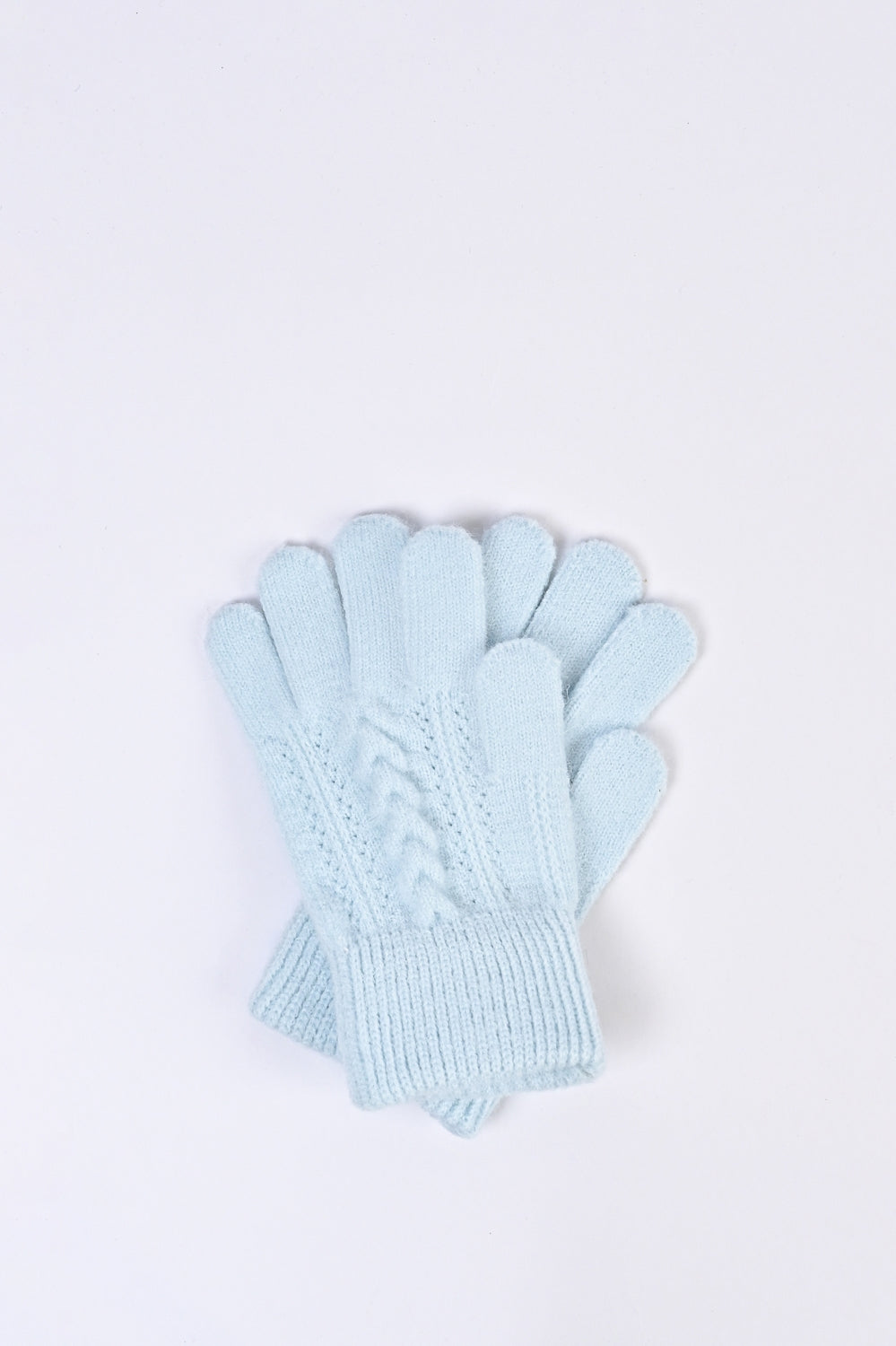 GIRLS KNITTED WARM GLOVES