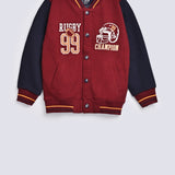 BOYS VARSITY JUMBO PIQUE JACKET