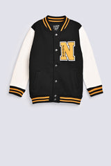 BOYS VARSITY KNIT JACKET