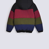 BOYS COLOR BLOCK PUFFER JACKET