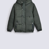 BOYS HOODED PUFFER JACKET