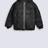 BOYS HOODED PUFFER JACKET