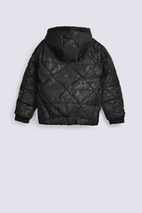 BOYS HOODED PUFFER JACKET