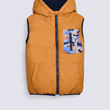 BOYS PUFFER SLEEVELESS JACKET