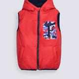 BOYS PUFFER SLEEVELESS JACKET