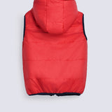 BOYS PUFFER SLEEVELESS JACKET