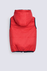 BOYS PUFFER SLEEVELESS JACKET