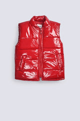 GIRLS SLEEVELESS PUFFER JACKET