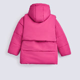 GIRLS DOUBLE LAYERED PUFFER JACKET