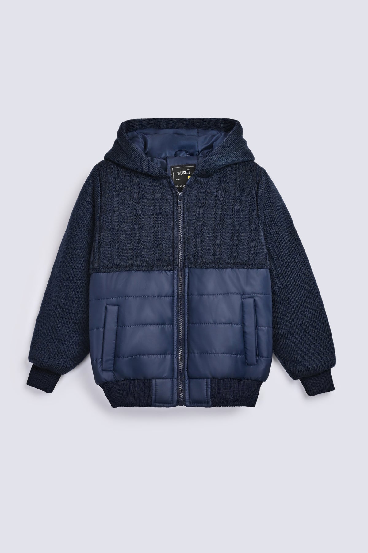 BOYS WARM SWEATER JACKET