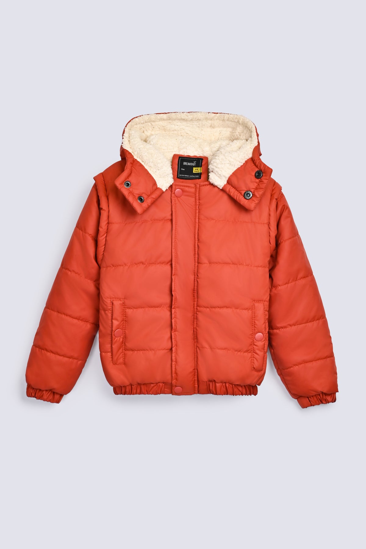 BOYS WARM QUILTED JACKET