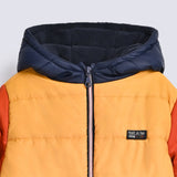 BOYS COLOR BLOCK WARM JACKET