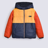 BOYS COLOR BLOCK WARM JACKET