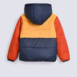 BOYS COLOR BLOCK WARM JACKET