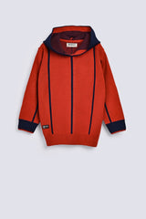 BOYS TURKISH ACRYLIC HOODED SWEATER