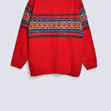 BOYS MOCK ZIPPER SWEATER