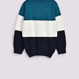 BOYS COLOR BLOCK SWEATER