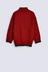 BOYS SHAWL COLLAR SWEATER