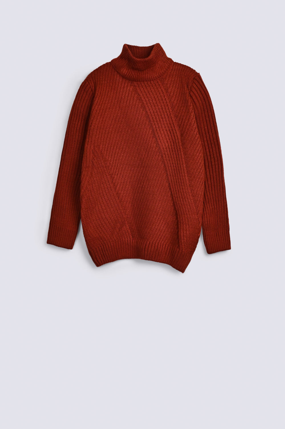 BOYS MOCK NECK SWEATER