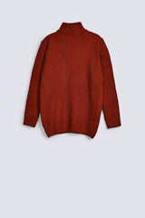 BOYS MOCK NECK SWEATER