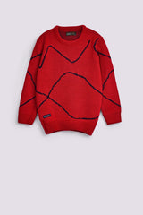 BOYS JACQUARD SWEATER