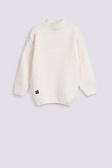 BOYS MOCK NECK SWEATER