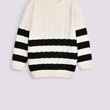 BOYS CABLE KNIT SWEATER