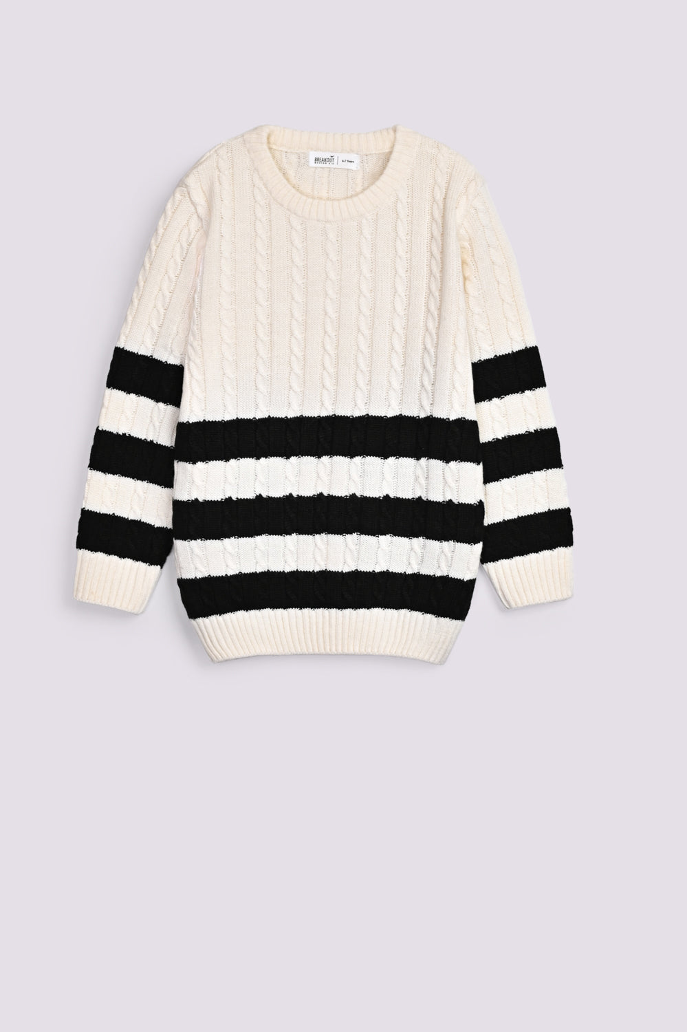 BOYS CABLE KNIT SWEATER