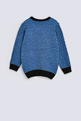 BOYS SPECIAL JACQUARD KNITTED SWEATER