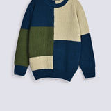 BOYS COLOR BLOCK SWEATER